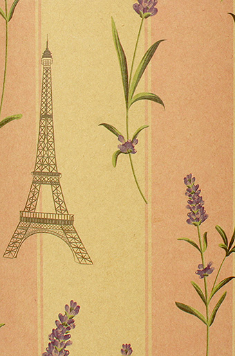 Коробка карт. крафт 533/256 наб. из 3 шляпных- парижская лаванда