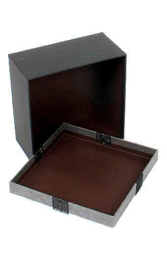 Коробка карт. 430.1/064-01 элеганс наб. из 3 квадратов- черная