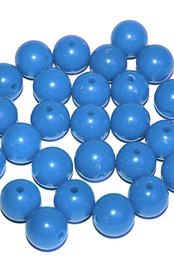 Бусины 114/50 шарики голубые /FIX  цена