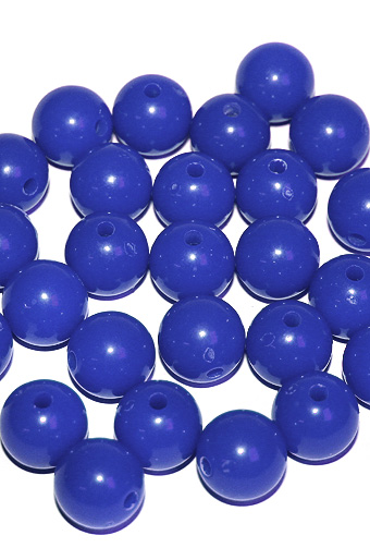 Бусины 114/55 шарики синие /FIX  цена