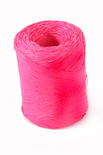 Рафия 200/60 старлайт- ярко-розовая