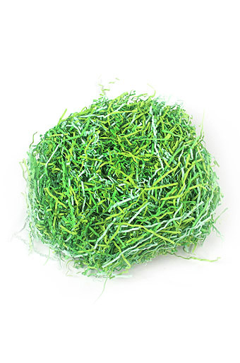 Наполнитель 106/092 бумажный рифленый микс- оттенки травы