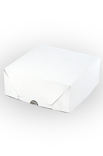 Коробка белая 134/00 квадрат