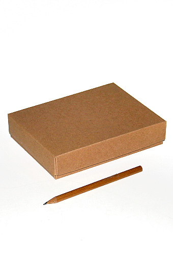 Коробка крафт эко 113/93 прямоугольник крышка+дно